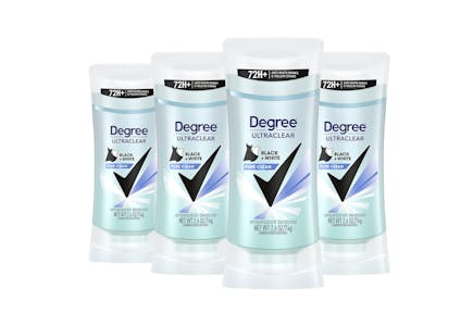 Degree Deodorant 4-Pack