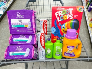 poise garnier colgate arm & hammer froot loops walgreens haul