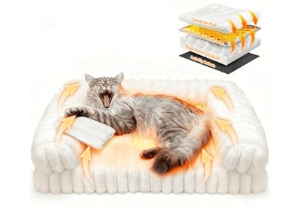 Self-Warming Pet Sofa Bed