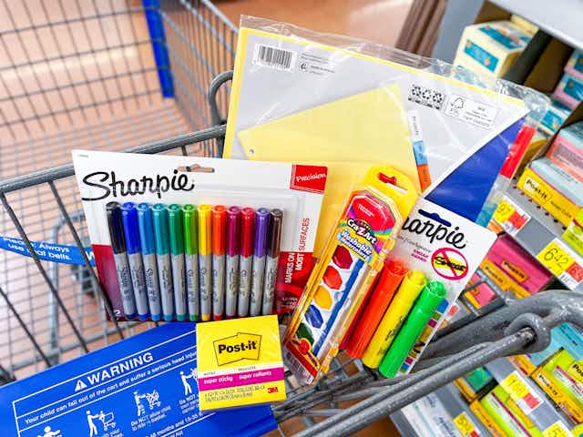 End-of-Year School Supply Clearance at Walmart: $1 Binders and More card image