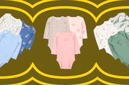 Walmart Carters' baby bodysuit sets