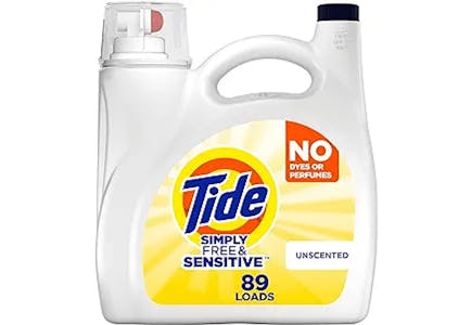 4 Tide Simply Laundry Detergent