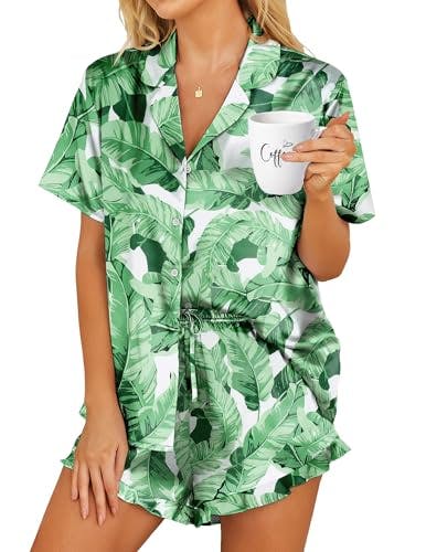 Women's Satin Pajama Set