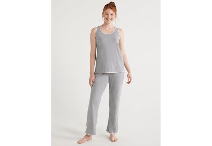 Joyspun Women's Tank and Pants Pajama Set