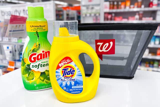 Get Tide, Bounce, Gain, and Downy for $2.50 Each at Walgreens card image