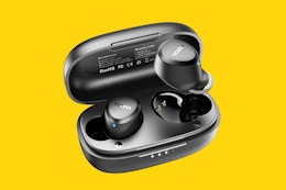 Bluetooth Earbuds with Mic, Less Than $14 on Amazon card image