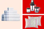 home products in a collage