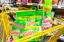 gain laundry products in shopping cart