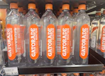 gatorade water on shelf at meijer