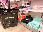 jumping beans girls shorts shelf next to kohls basket