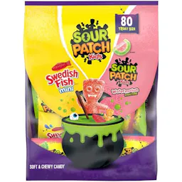2 Sour Patch Kids & Swedish Fish