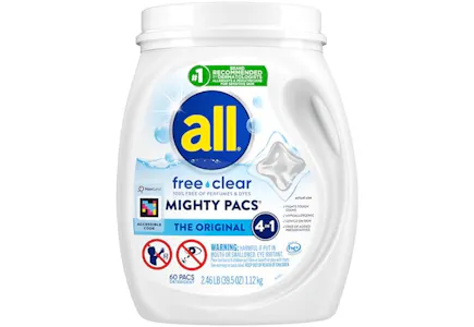 All Mighty Pacs Laundry Detergent