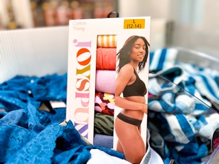 joyspun underwear pack on walmart shelf