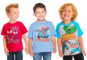 3 Marvel Toddler T-shirts