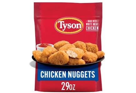 2 Tyson Chicken Nugget Bags