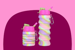 16-Ounce Silicone Collapsible Water Bottle, Only $5 on Amazon card image