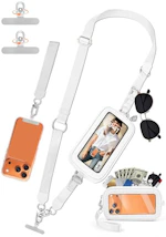 Clip and Go Phone Strap with Wallet