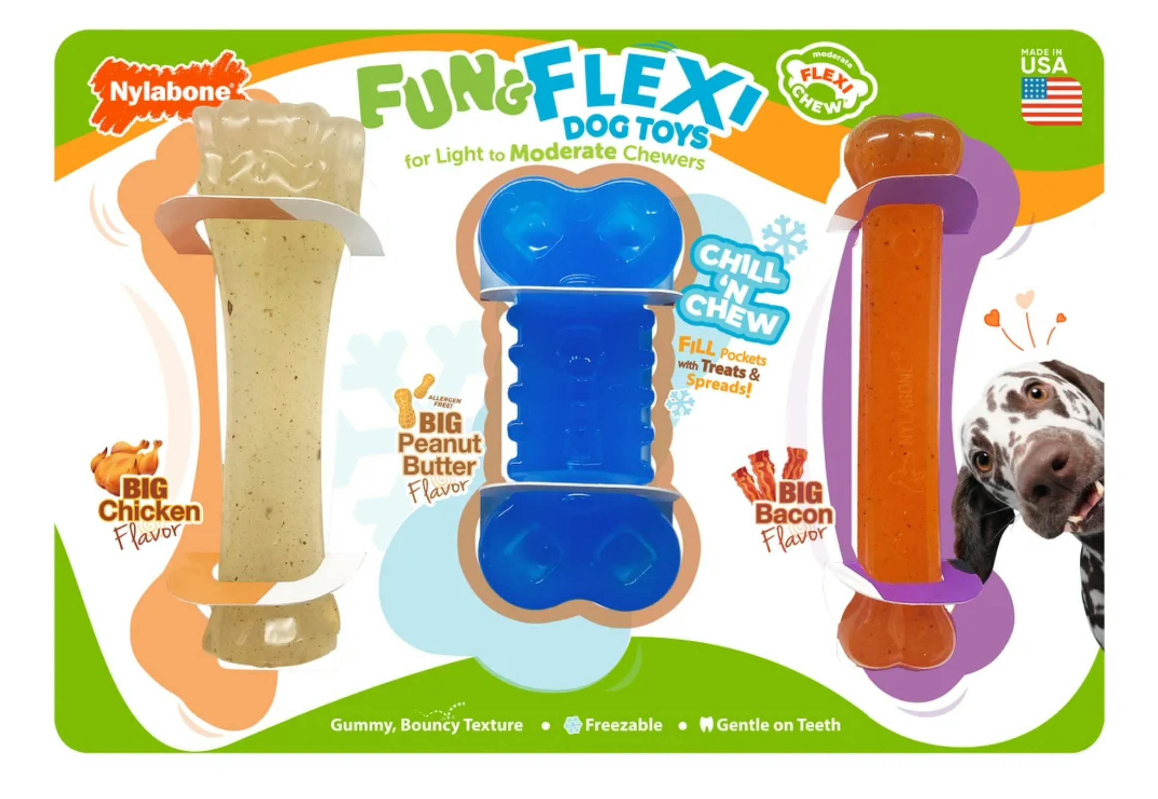 Nylabone Dog Toy Set