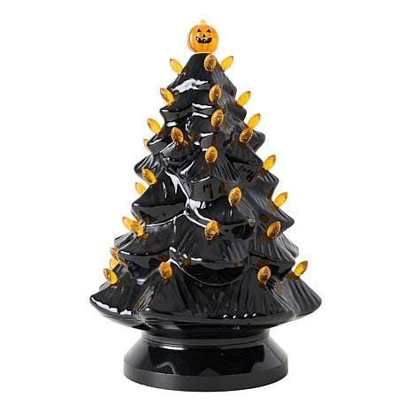 Mr. Halloween Illuminated Tree