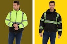 walmart bass creek outfitters safety jacket collage