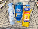 dawn febreze mr. clean in walgreens cart