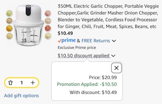 garlic cart