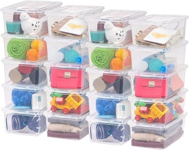 Clear Storage Boxes