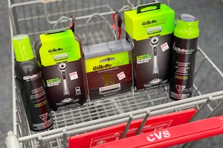 gillettelabs razors, blades, and shave prep in cvs shopping cart