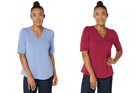 Ree Women’s Elbow Sleeve Top