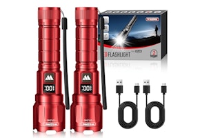 Rechargeable LED Flashlight Set