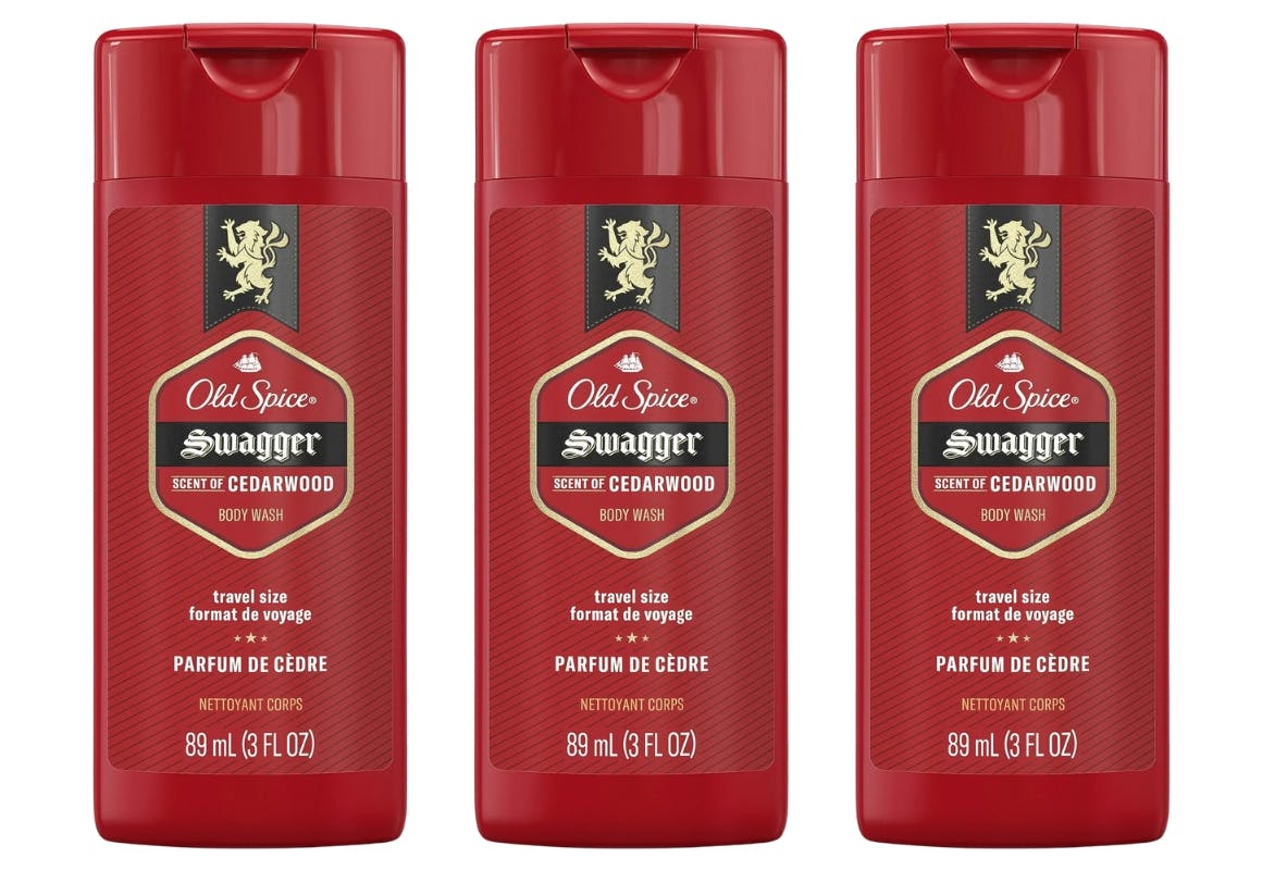 3 Old Spice Swagger Body Washes