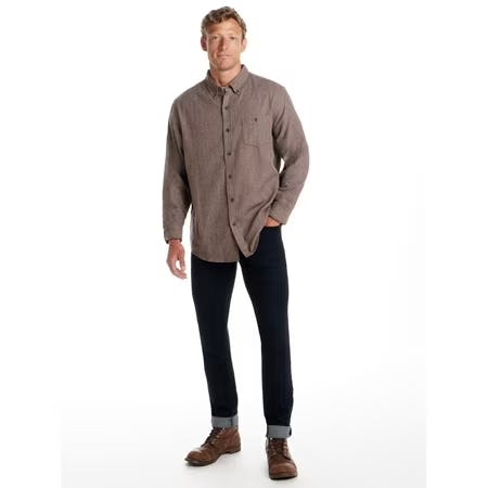 Men's Flannel Button-Down