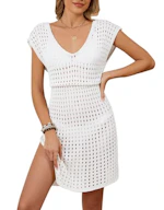 Women's Crochet Beach Cover-Up