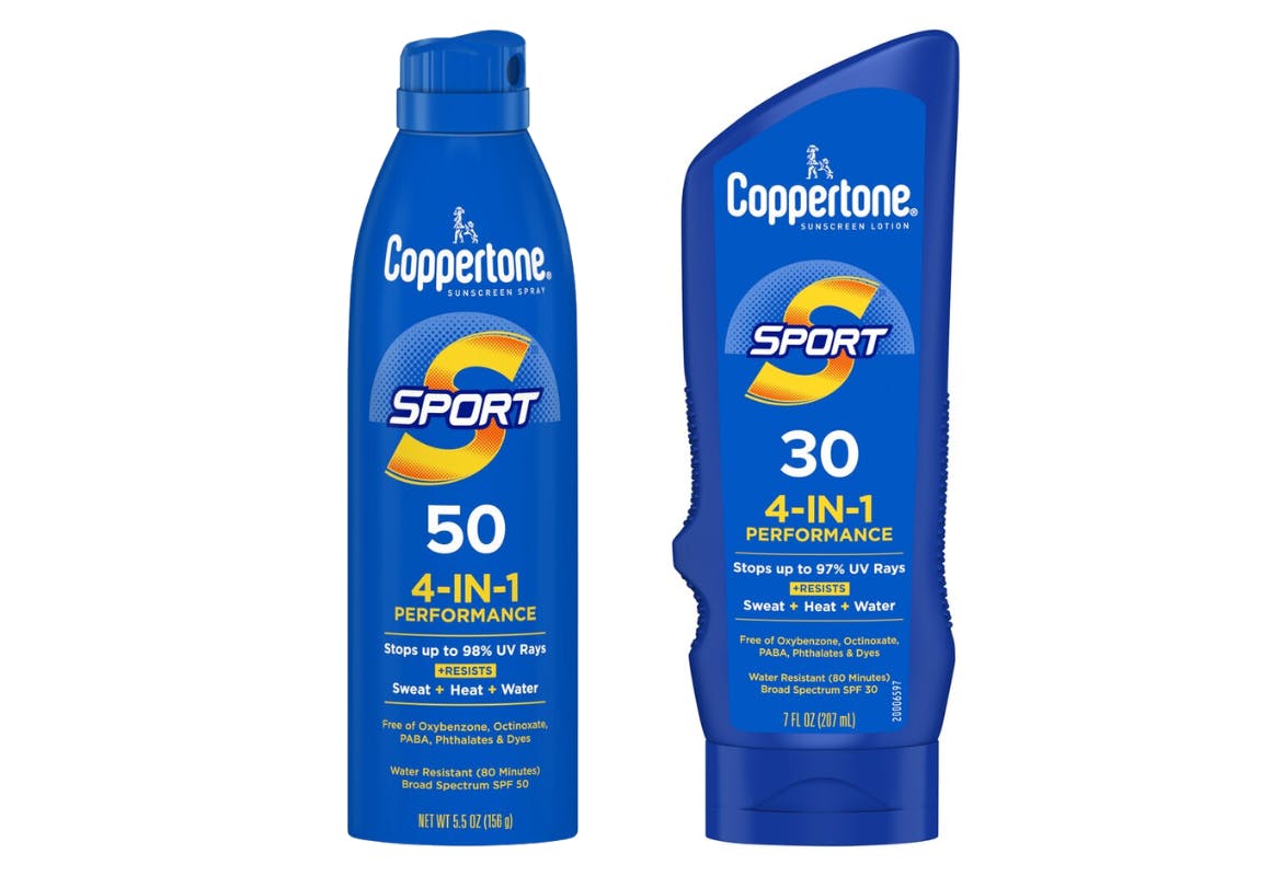 2 Coppertone Sunscreens