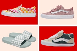 Extra 40% Off During Vans Labor Day Sale: Kids' Sneakers Starting at $18 card image