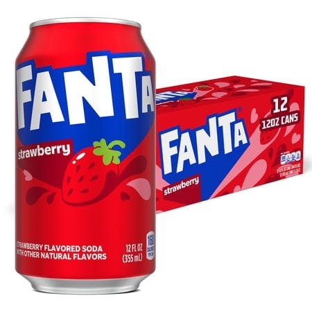 Fanta Strawberry Soda