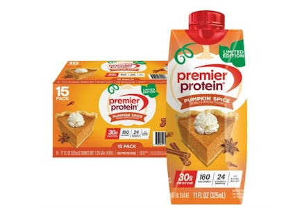 Premier Protein Shakes 15-Pack