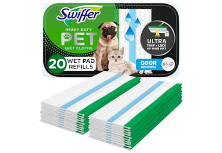 Swiffer Sweeper Pet Wet Refills