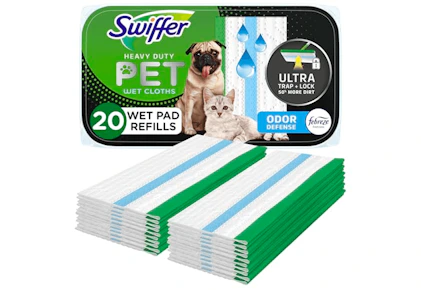 Swiffer Sweeper Pet Wet Refills
