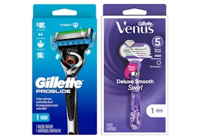 1 Gillette Razor + 1 Venus Razor