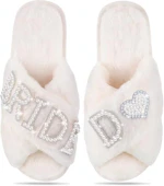 Personalized Bride Slippers