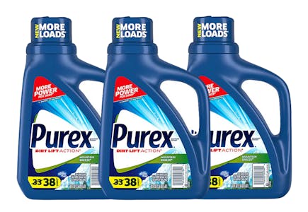 3 Purex Detergents