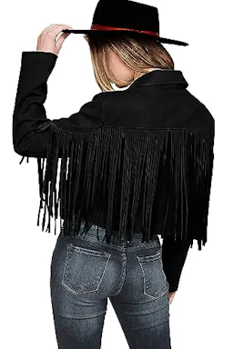 PRETTYGARDEN Women's Fringe Jacket