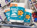 angel soft toilet paper on walgreens cart