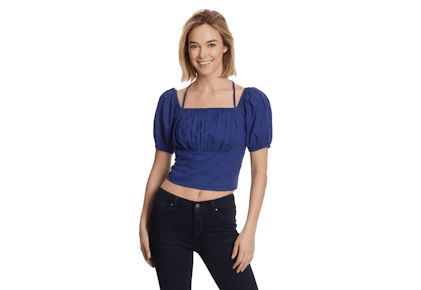 Jessica Simpson Women's Halter Tie Top