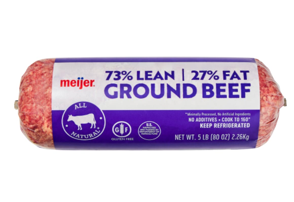 Meijer Ground Beef Roll