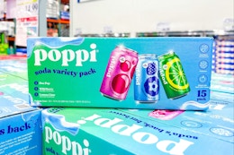 Poppi Prebiotic Soda 15-Pack, Just $14.99 at Costco (Reg. $19.99) card image