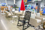 In-store area shot of patio area in Walmart