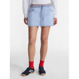 No Boundaries Women's Denim Skirt