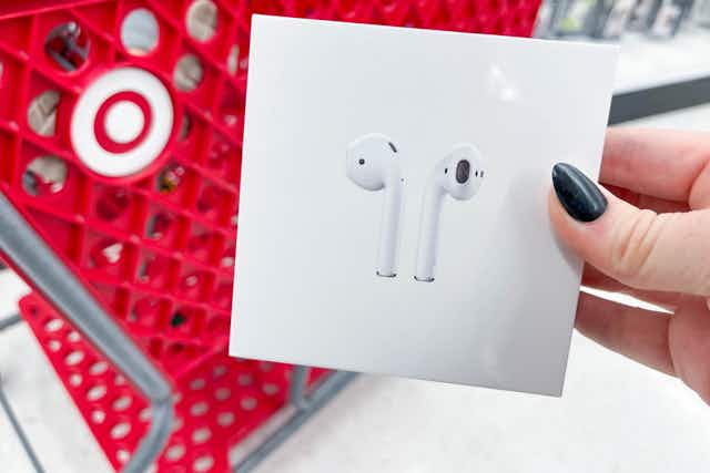 Apple AirPods Drop to Black Friday Price — Just $75.99 at Target card image